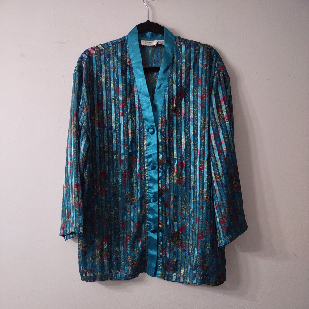 Vintage Gold Tag Victoria's Secret Shirt Sleep Shirt, Size Medium